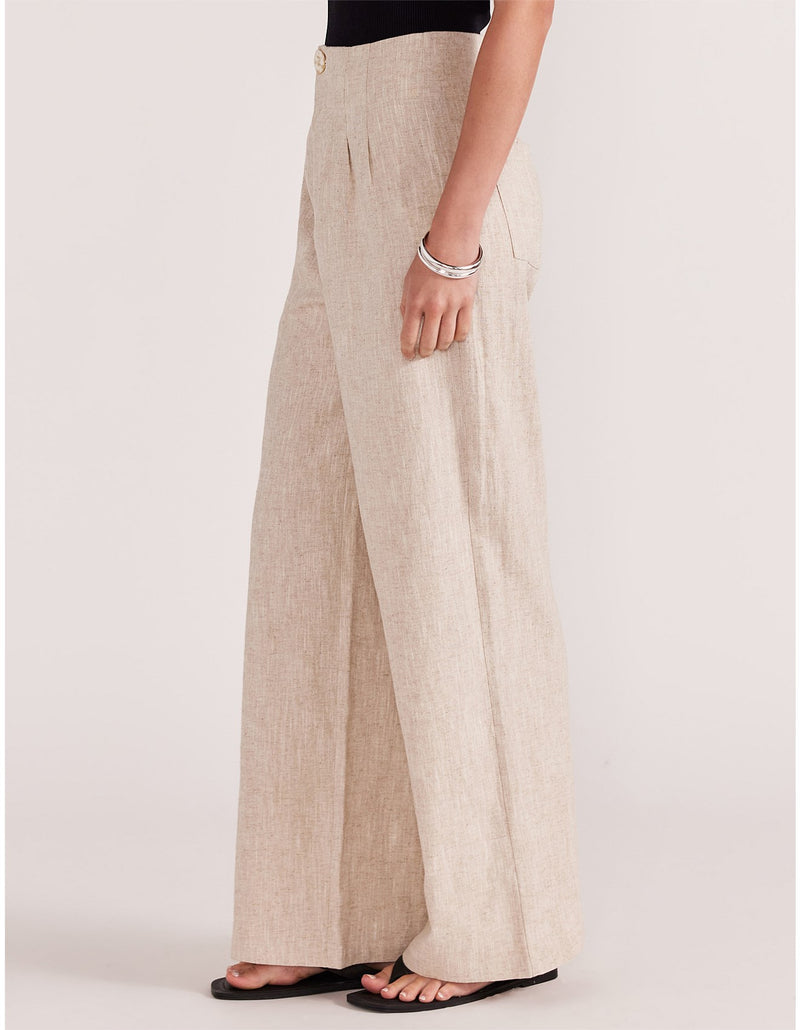 Avery Pants - Natural Marle