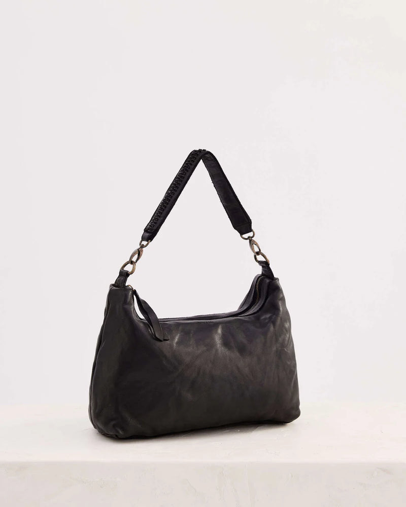 Signature Slouchy Bag (Black)