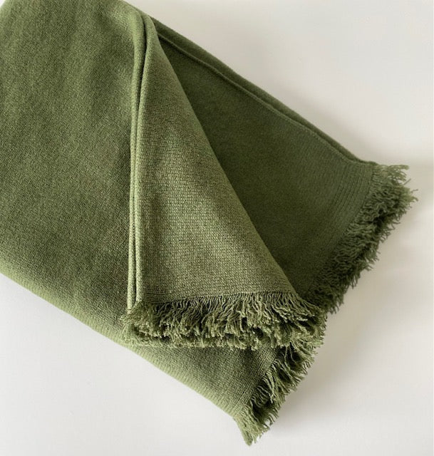 Fringed Cashmere Wrap