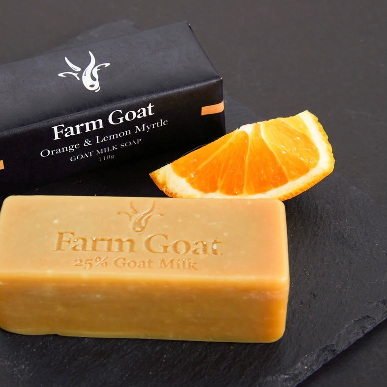 Goats Milk Soap - Orange & Lemon Myrtle