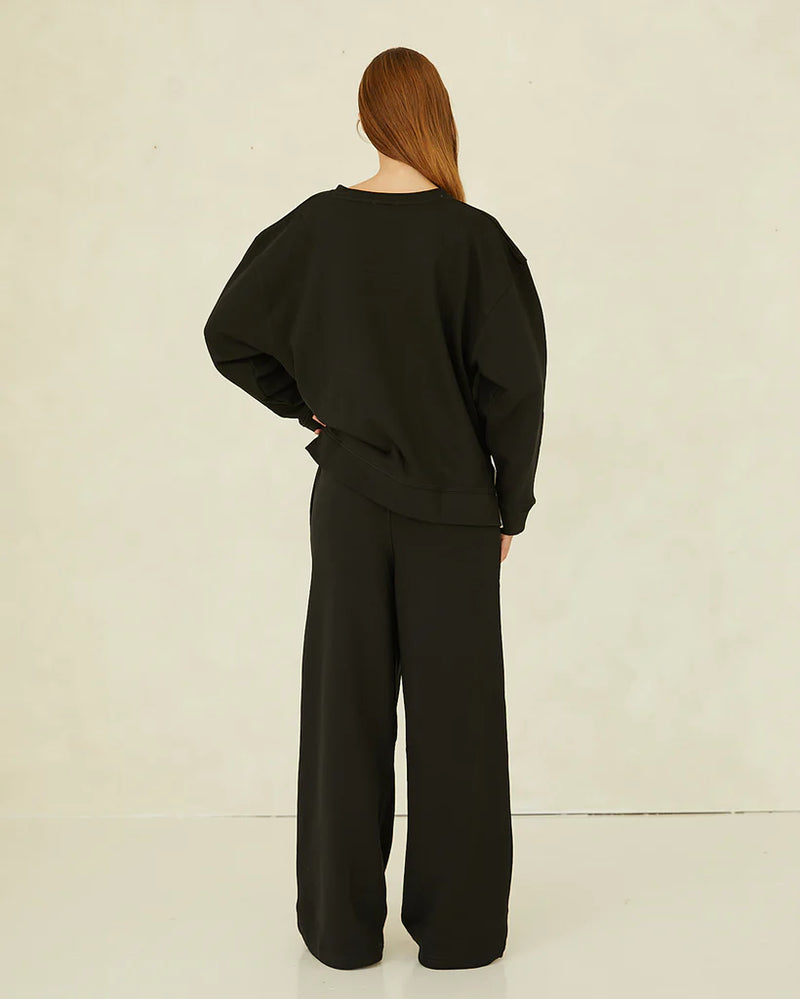 Light Terry Sweat Pant - Vintage Black